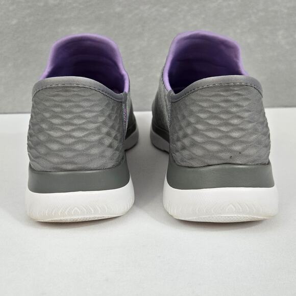 Skechers Summits Slip-Ins Memory Foam Athletic Sneakers Gray/Mint Women's 7 WIDE - Picture 6 of 10